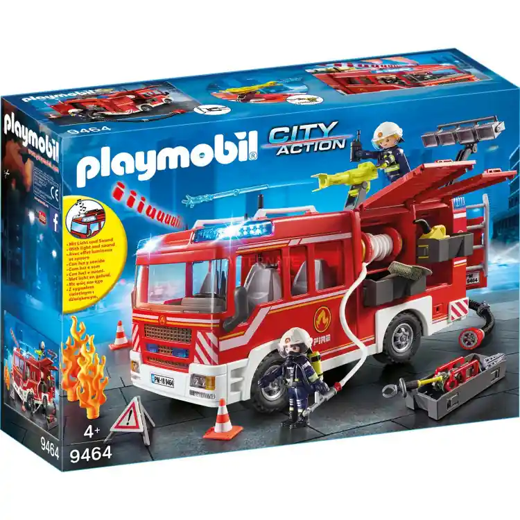 PLAYMOBIL VIGILI DEL FUOCO Autopompa