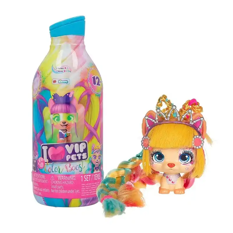 Imc Toys Vip Pets Color Boost Bambola Cagnolino un Modello a Sorpresa da Collezionare