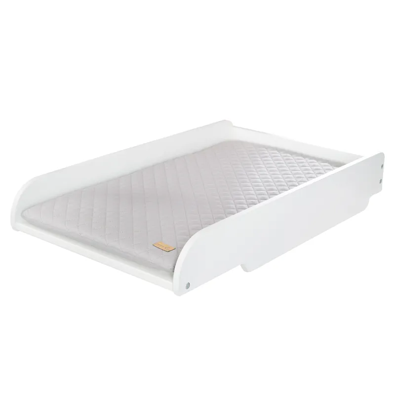 Piano cambio con cuscino bianco per lavatrice e letto - roba - Bimbostore