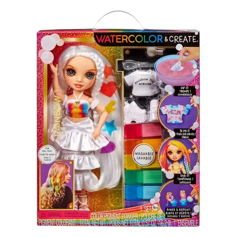 Bambola Mga Rainbow High Brown Eyes [Misura 26 cm]